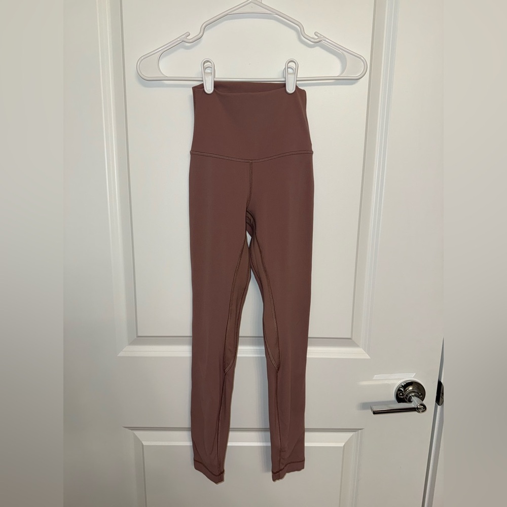 lululemon athletica High-Waisted Leggings in Mauve